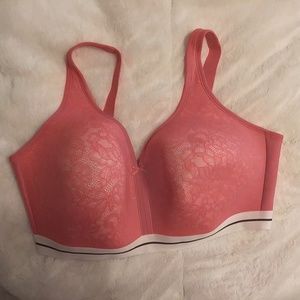 Cacique Wireless Bra 42G Pink